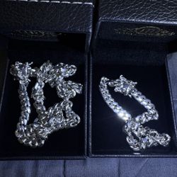 .999 fine silver Cuban link chain / Bracelet 