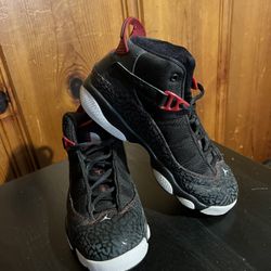 Nike  Jordan 6 Rings  Bred Elephant (GS) for kids  size 2.5 Y……50 dlls