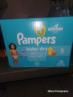 Pampers Size 5 , 78 Count