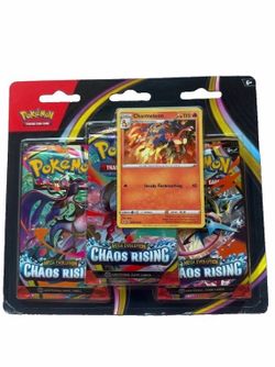 Pokémon Mega Evolution Chaos Rising 3-Pack Blister