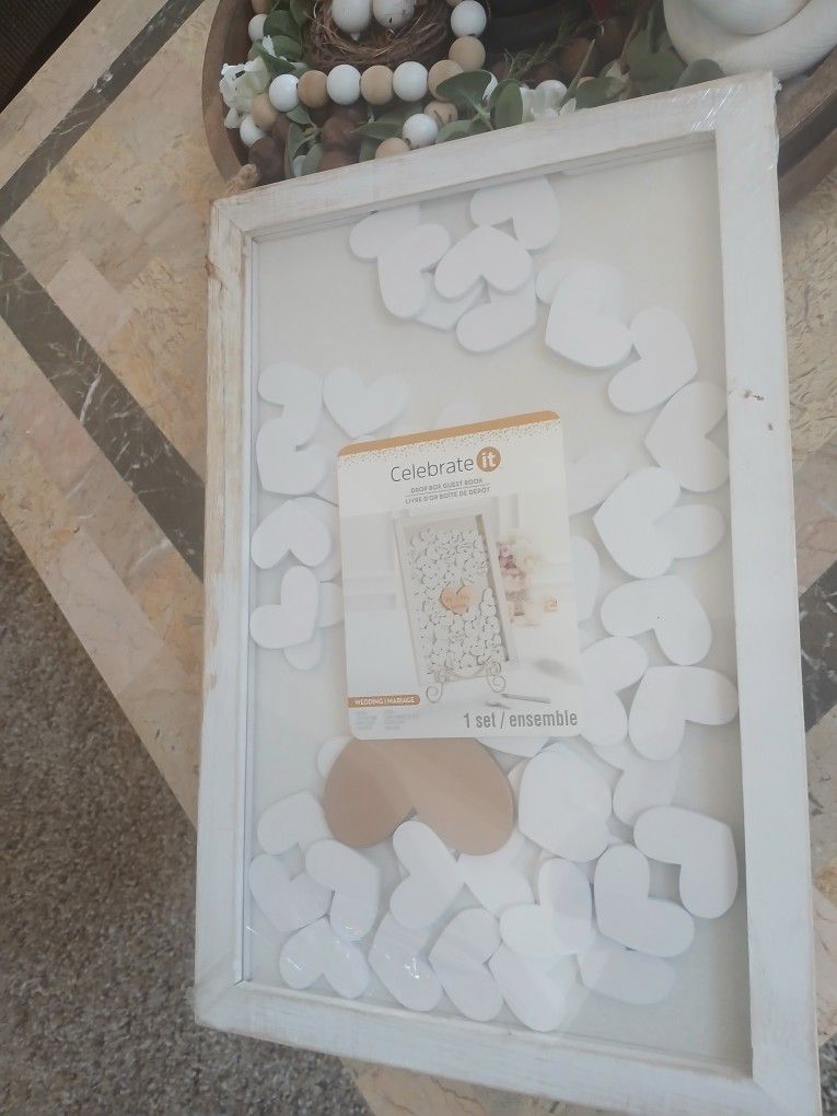 Wedding Party Drop Box Guest Book