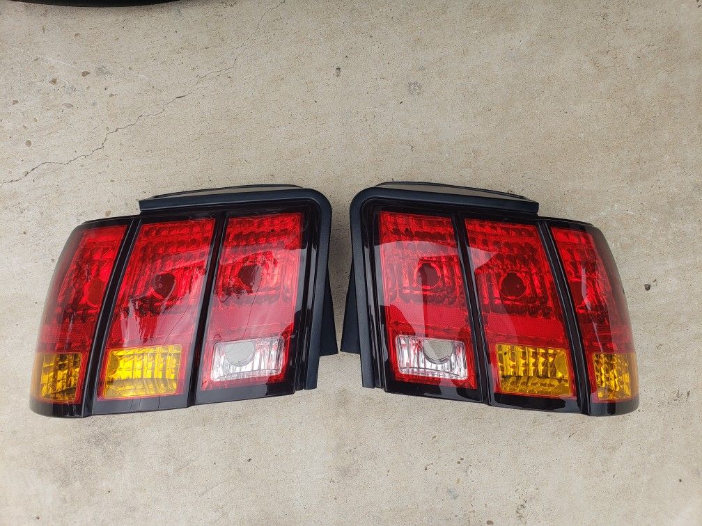 99 Mustang Cobra Amber Tail Lights