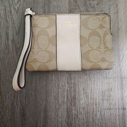 Lightly Used Coach Wristlet / Wallet