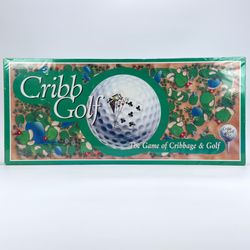 CribbGolf Board Game Vintage 1998 JK Games Cribbage Golf 90's Brand New