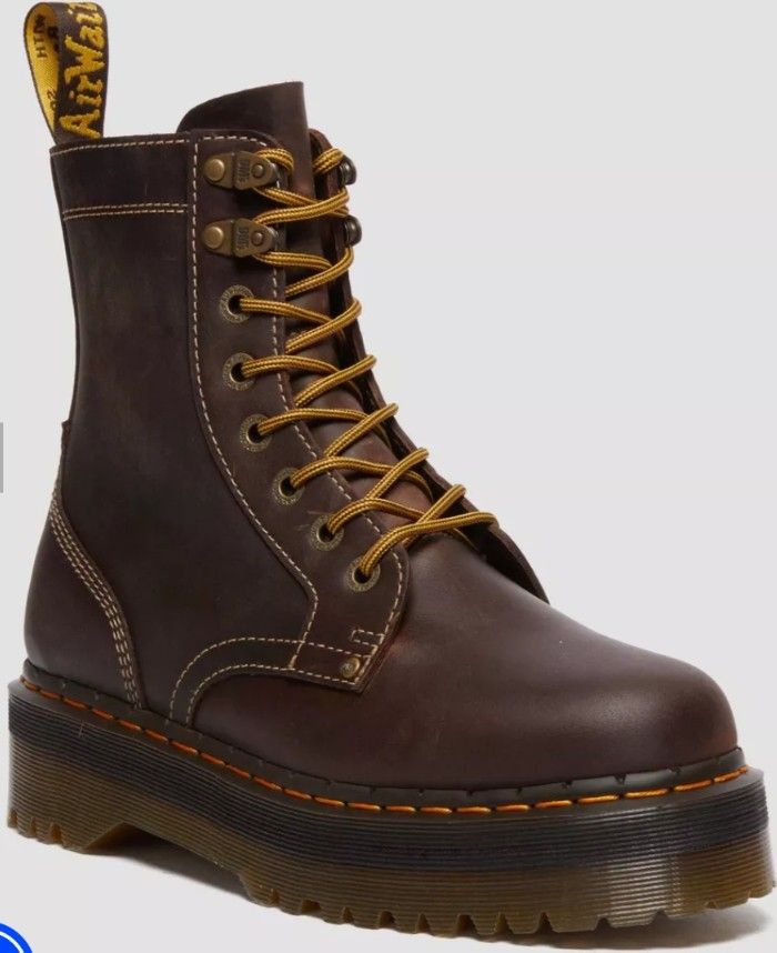 Men's Dr. Martens Jadon Boot Arc Crazy Horse Platforms