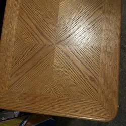 Side End Table Wood 22x22x16”