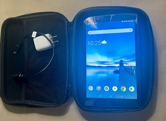 Android Tablet W Charger & Case: Lenovo Tab 4 TB-8504F Tablet!