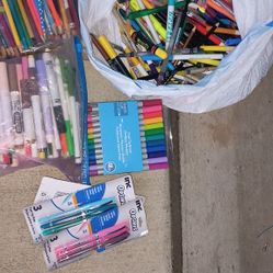 Color Pens Pencils Crayons Etc