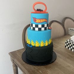 Dummy Hot Wheels Cake 