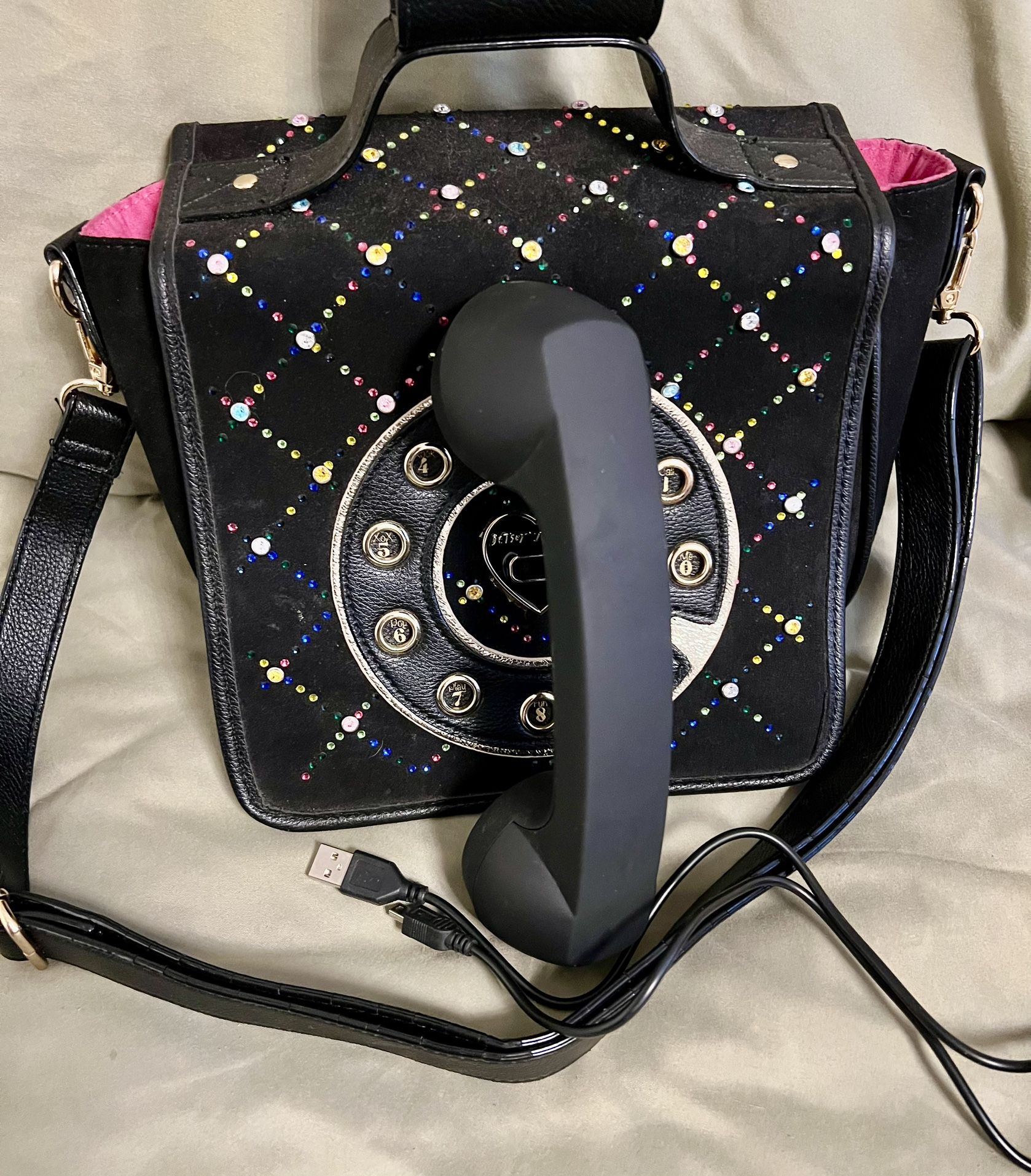 Betsy Johnson Bluetooth Phone Bag Org. $148