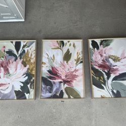 Floral Wall Paintings