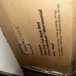 Mainstay Bunk Bed Twin Over Full Metal Frame Only