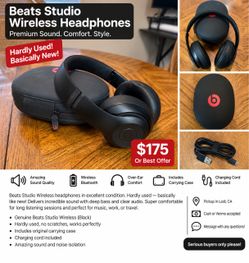 Beats Studio Wireless Over-Ear Headphones