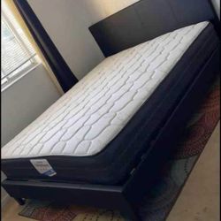 Camas y colchones con su box spring full