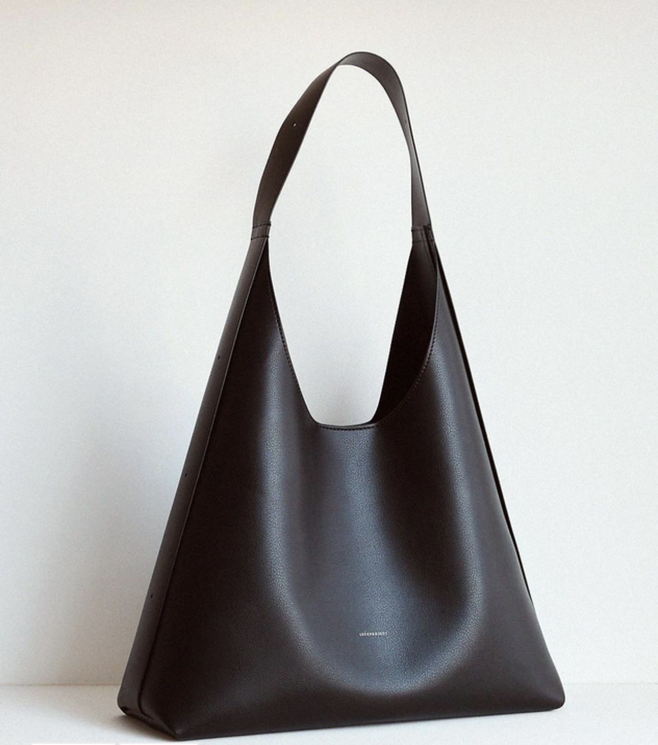 LECC PROJECT Log Big Hobo Bag in Black