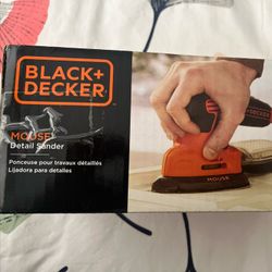 Detail Sander Mouse Black+ Decker Corded