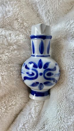 7.5” Stoneware Salt Glazed Pottery Pitcher 