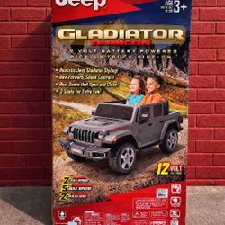 12V Jeep Gladiator Rubicon Toy