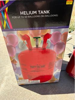 Helium tank