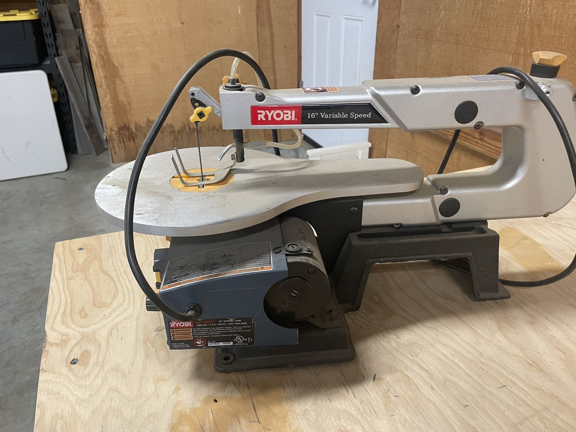 Ryobi Scroll Saw