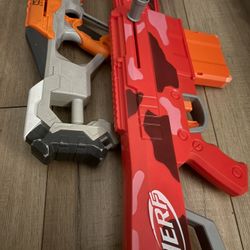2 Fairly New Nerf Guns For Kids 