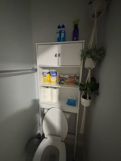 Bathroom toilet cabinet