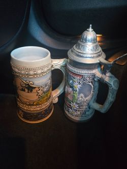Coors beer steins
