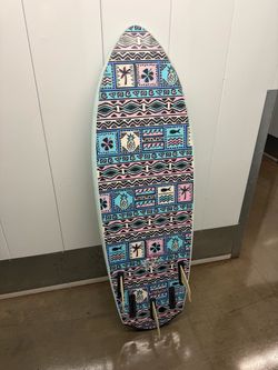 5’2” JOB Pro Foam Surfboard - Twin, Thruster or quad fin