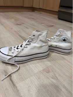 High top platform converse