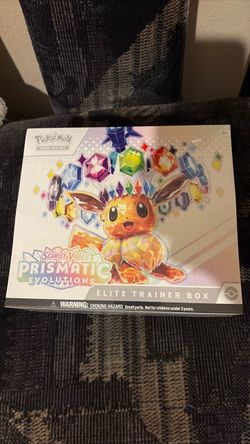 Pokemon Prismatic Evolutions ETB elite trainer box