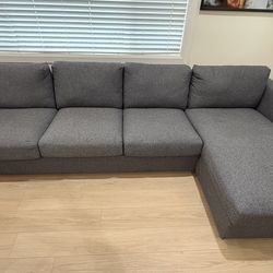 IKEA Finnala Sofa with Chaise – Like New (Barely Used)