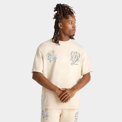 Supply & Demand Vito Graphic T-Shirt In An Off White Colorway