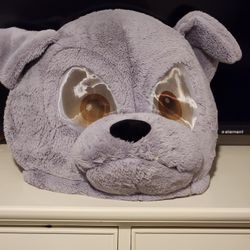 Dan Dee Bulldog Head Costume Great Condition 
