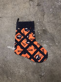 Denver Broncos Christmas Stocking