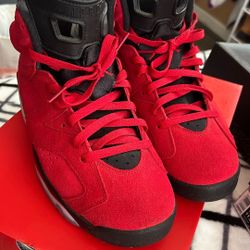 Jordan 6 Suede Toro bravo