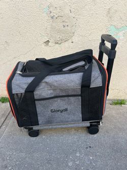 GLORYAL DOG CAT CARRIER WITH WHEEL