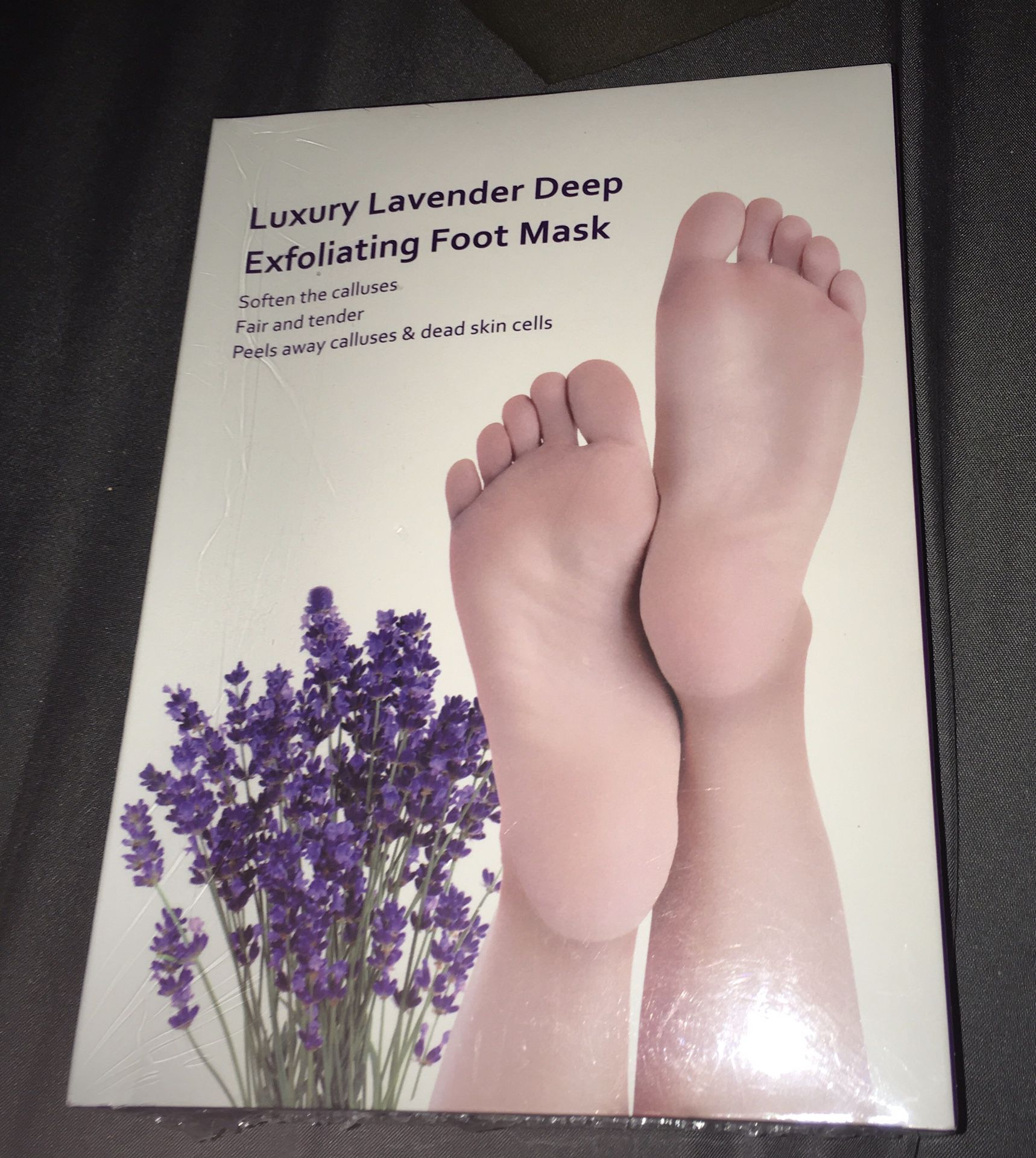 Foot Peel Mask 2 Pairs, Peeling Away Calluses and Dead Skin Cell, Natural Exfoliator for Dry Dead Skin, Makes Your Feet Soft