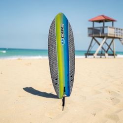 California Board Company (CBC) Sushi 5'8" Soft Surfboard! Great condition! 67” board 22in wide