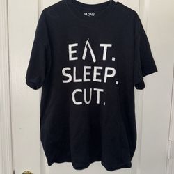 EAT SLEEP CUT Barber T-shirt 