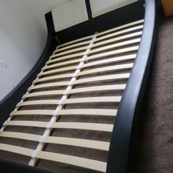Queen Black And White Bed Frame