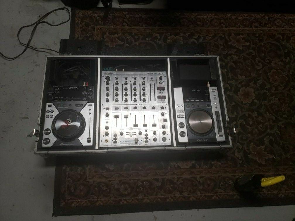 Pioneer C DJ setup
