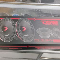 DS18 X Pro 6.5 Midrange And Tweeter Bundle 