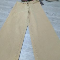 Baggy Khaki Pants Size 14