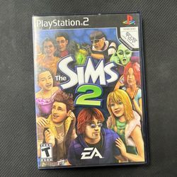 The Sims 2 (Sony Playstation 2, PS2) - Tested - Black Label - No Manual