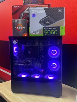 RTX 5060 Custom Gaming PC. Only $50 Down with No Credit Needed Financing!
