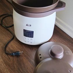 Ceramic Rice Cooker and Electric Stew Cooker