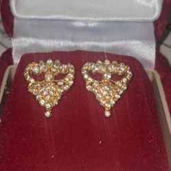 21 Karat Solid Gold Earring 