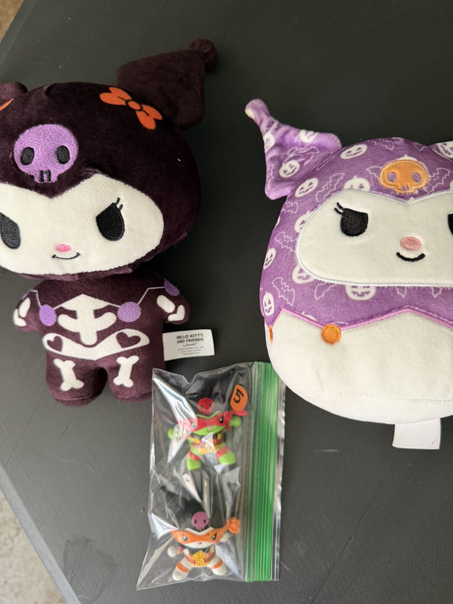 Hello Kitty Kuromi Lot Plush Toys And Figures