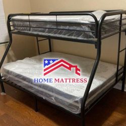 Bunk Bed Cama Litera ♥️ Incluye Mattresses Colchones ♥️ Bunk Bed 