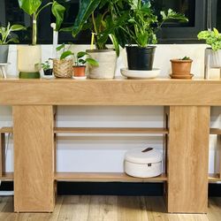 63” Farmhouse Console Table – Like New